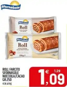 Ard Discount Roll farcito sfornasole nocciola/cacao offerta