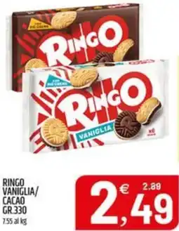 Ard Discount Ringo vaniglia/ cacao offerta