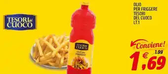Ard Discount Olio per friggere TESORI DEL CUOCO offerta