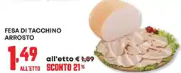 Panorama Fesa di tacchino arrosto offerta