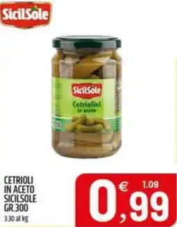 Ard Discount Cetrioli in aceto SICILSOLE offerta
