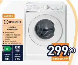 Unieuro INDESIT LAVATRICE MTWC91296WIT offerta