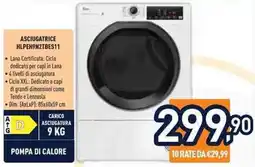 Unieuro Hoover ASCIUGATRICE HLPEH9N2TBES11 offerta