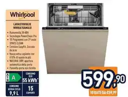 Unieuro Whirlpool LAVASTOVIGLIE WH81A15AM6LO offerta