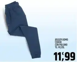 Ard Discount Jogger uomo coveri con polsino tg. m/2xl offerta