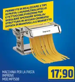 Ard Discount MACCHINA PER LA PASTA IMPROVE MOD.MP150B offerta