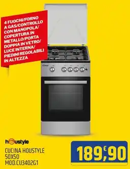 Ard Discount houstyle CUCINA HOUSTYLE 50X50 MOD.CU3402G1 offerta