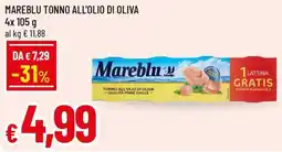 Famila Superstore Mareblu tonno all'olio di oliva offerta