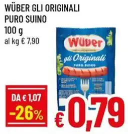 Famila Superstore Wüber gli originali puro suino offerta