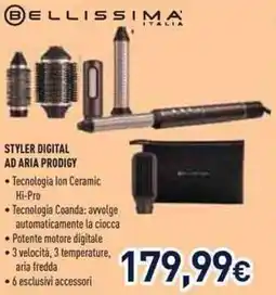 Unieuro Bellissima styler digital ad aria prodigy offerta