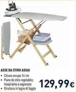 Unieuro Foppapedretti asse da stiro assai offerta