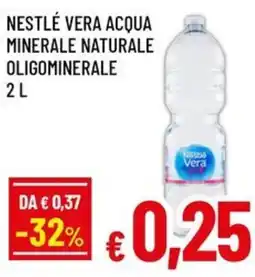Famila Superstore Nestlé vera acqua minerale naturale oligominerale offerta