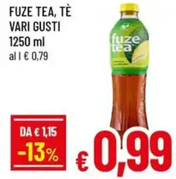 Famila Superstore Fuze tea, tè offerta