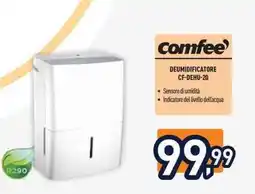 Unieuro Comfee DEUMIDIFICATORE CF-DEHU-20 offerta