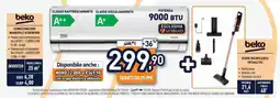 Unieuro beko CONDIZIONATORE MONOSPLIT KITBIHPR09 offerta