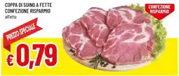 Famila Superstore Coppa di suino a fette confezione risparmio offerta