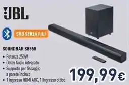 Unieuro JBL SOUNDBAR SB550 offerta