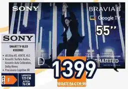 Unieuro SONY SMART TV OLED K55XR83 offerta