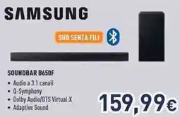 Unieuro SAMSUNG SOUNDBAR B650F offerta