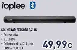 Unieuro Ioplee SOUNDBAR EXTSDBAR410G offerta