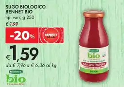 Bennet Sugo biologico BENNET BIO offerta