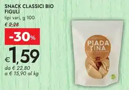 Bennet Snack classici bio figuli offerta