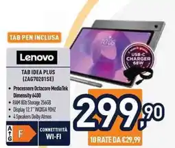 Unieuro Lenovo TAB IDEA PLUS (ZAG70201SE) offerta