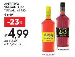 Bennet Aperitivo 958 SANTERO offerta