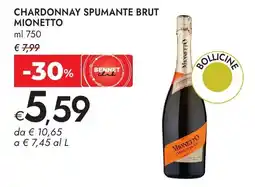 Bennet Chardonnay spumante brut MIONETTO offerta