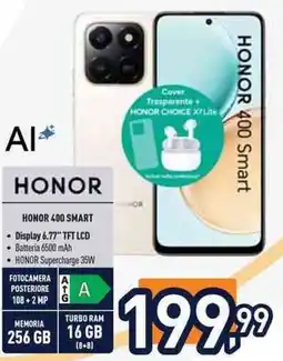 Unieuro HONOR 400 SMART offerta