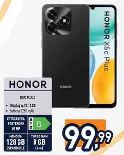 Unieuro HONOR X5C PLUS offerta