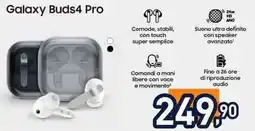 Unieuro Samsung Galaxy Buds4 Pro offerta