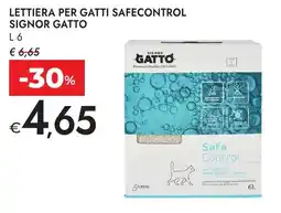 Bennet Lettiera per gatti safecontrol SIGNOR GATTO offerta