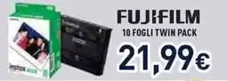 Unieuro Fujifilm 10 fogli twin pack offerta