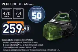 Unieuro Rowenta perfect steam pro offerta