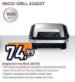 Unieuro Moulinex inicio grill adjust offerta