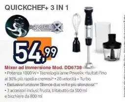 Unieuro Moulinex quickchef+ 3 in 1 offerta