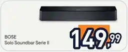 Unieuro BOSE Solo Soundbar Serie II offerta