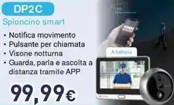 Unieuro EZVIZ DP2C Spioncino smart offerta