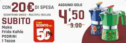Supermercati Dok Moka Frida Kahlo PEDRINI offerta