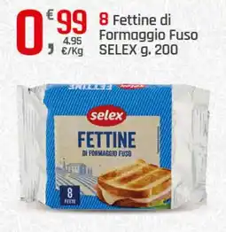 Supermercati Dok Fettine di Formaggio Fuso SELEX offerta