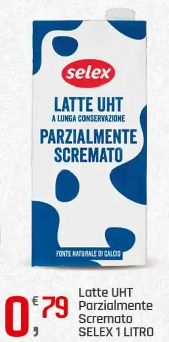 Latte UHT Parzialmente Scremato SELEX