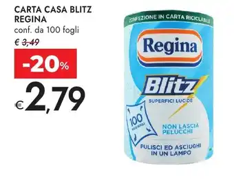 Bennet Carta casa blitz REGINA offerta
