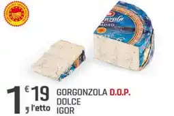 Supermercati Dok Gorgonzola d.o.p. dolce IGOR offerta