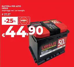 Bennet Batteria per auto URSUS offerta