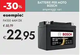 Bennet Batterie per moto BOSCH offerta