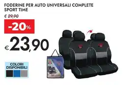 Bennet Foderine per auto universali complete sport time offerta