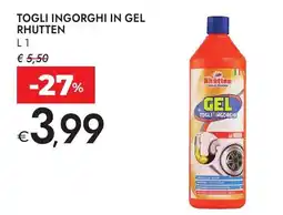 Bennet Togli ingorghi in gel RHUTTEN offerta