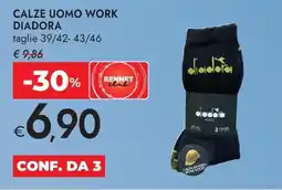 Bennet Calze uomo work DIADORA offerta