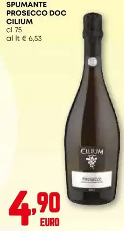 Pam Spumante prosecco doc CILIUM offerta